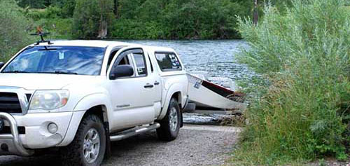 Boat Ramp on Snake River