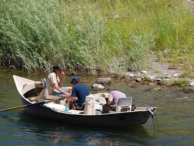 Boating on Snake River