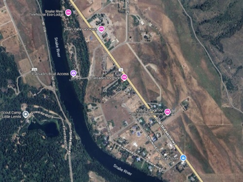 Directions to Palisades Cabins and RV Park